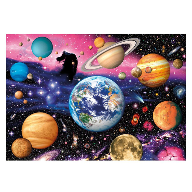 Solar System Wooden Jigsaw Puzzle